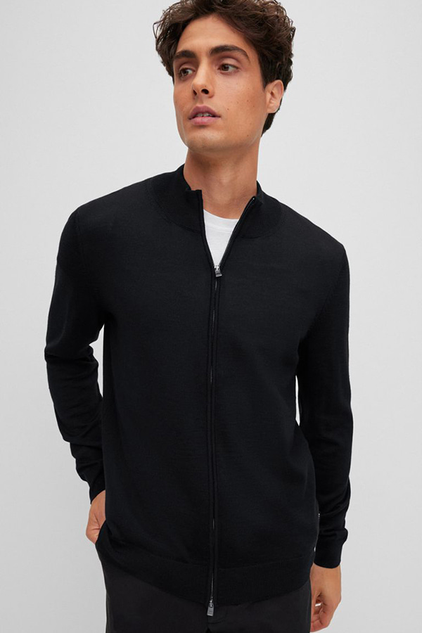 JACKET BOSS - 001 BLACK